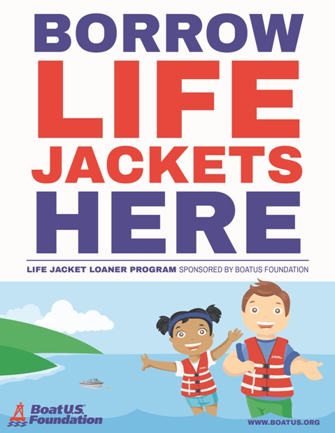 Life Jacket Loaner Program Flyer